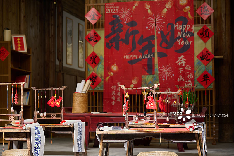 新年静物装饰图片素材