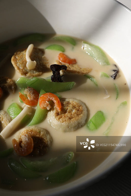 江苏淮安：高档酒店里精美的美食图片素材