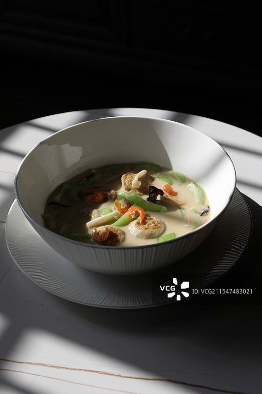 江苏淮安：高档酒店里精美的美食图片素材