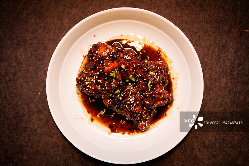 糖醋排骨图片素材