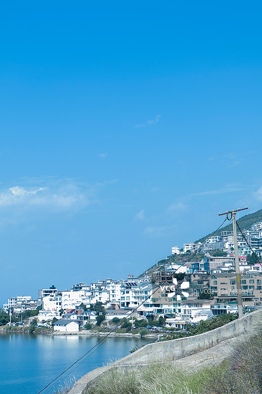 洱海边的村落图片素材