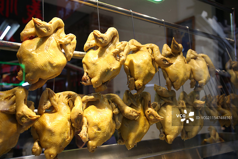 岭南名菜盐焗鸡图片素材