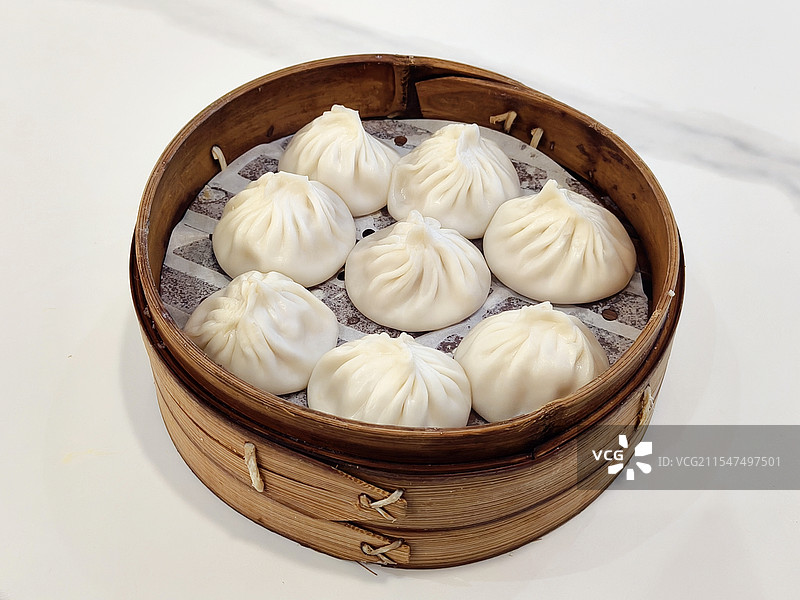 鲜肉小笼包图片素材