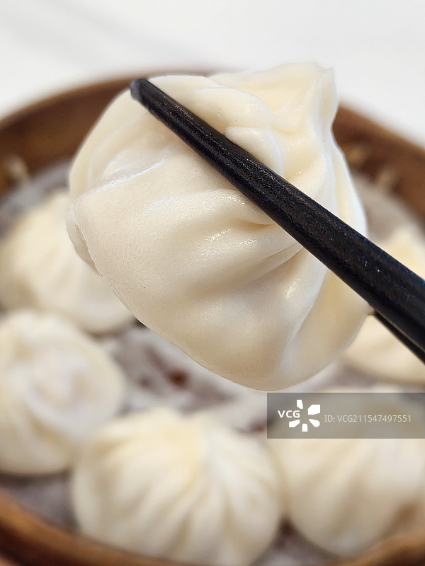 鲜肉小笼包图片素材