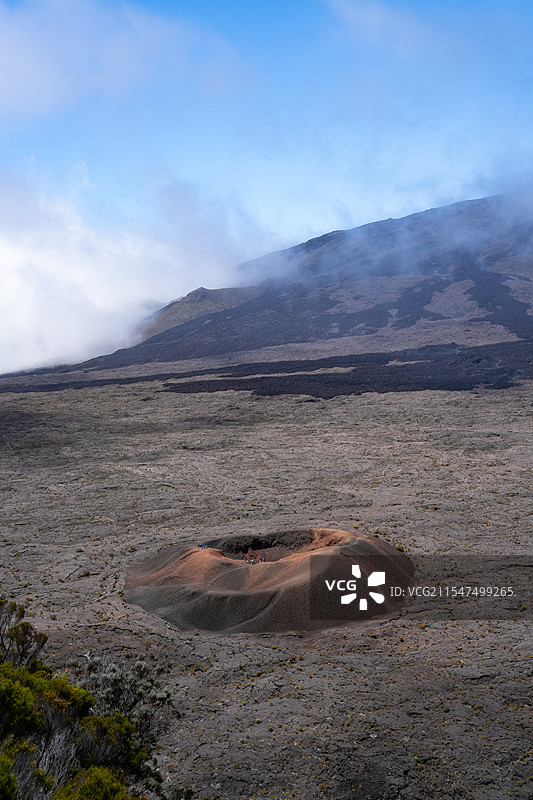 留尼汪火山图片素材