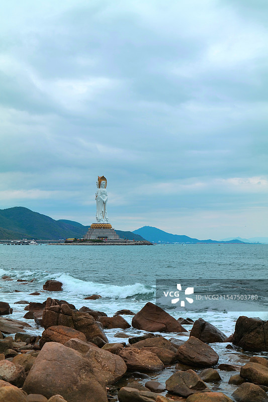 海上观音2图片素材