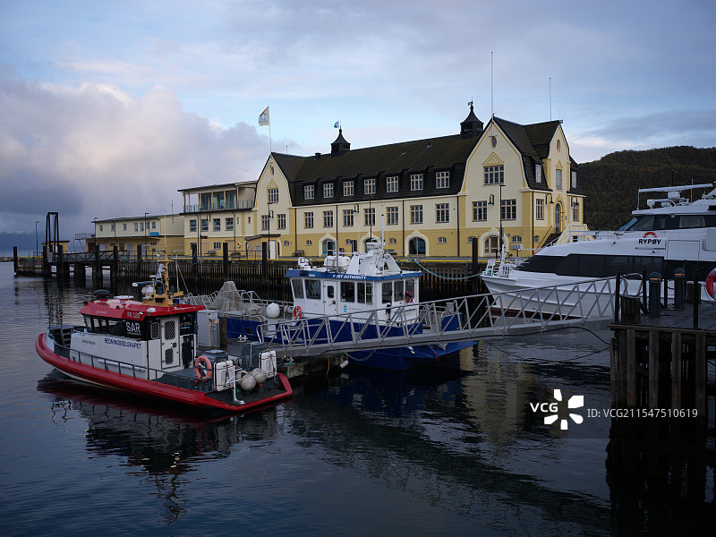 罗弗敦码头图片素材