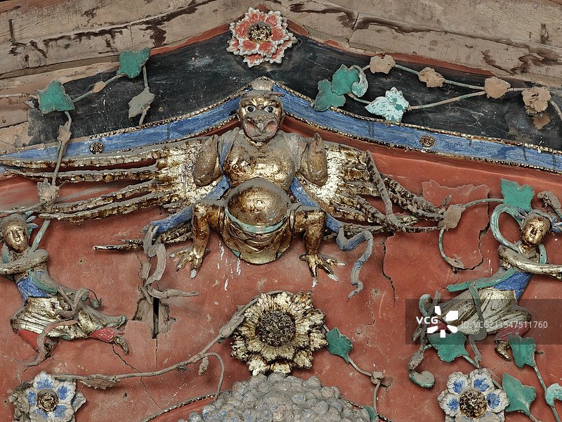 山西南禅寺图片素材