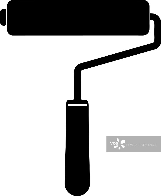 油漆滚筒图标图片素材