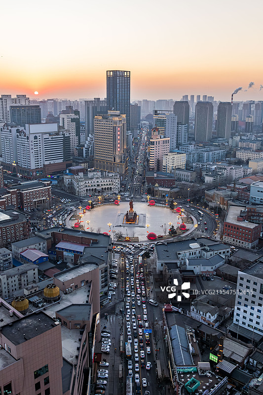 辽宁沈阳中山广场图片素材