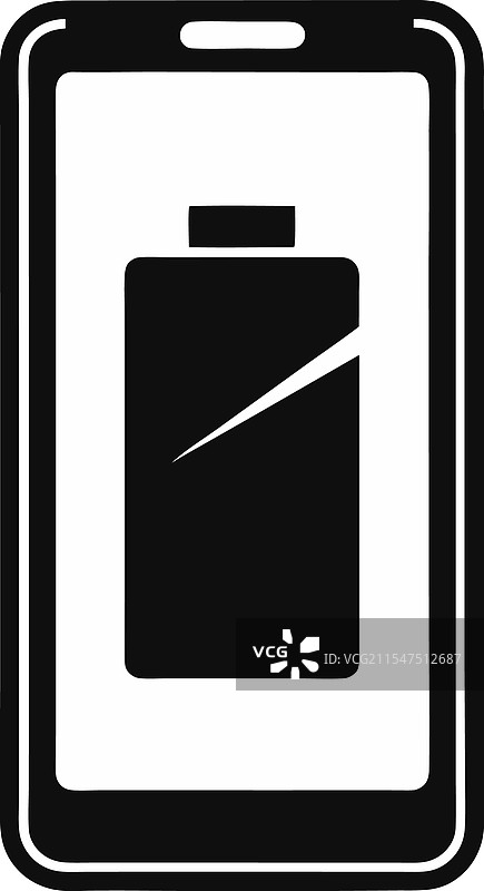 智能手机电池图片素材