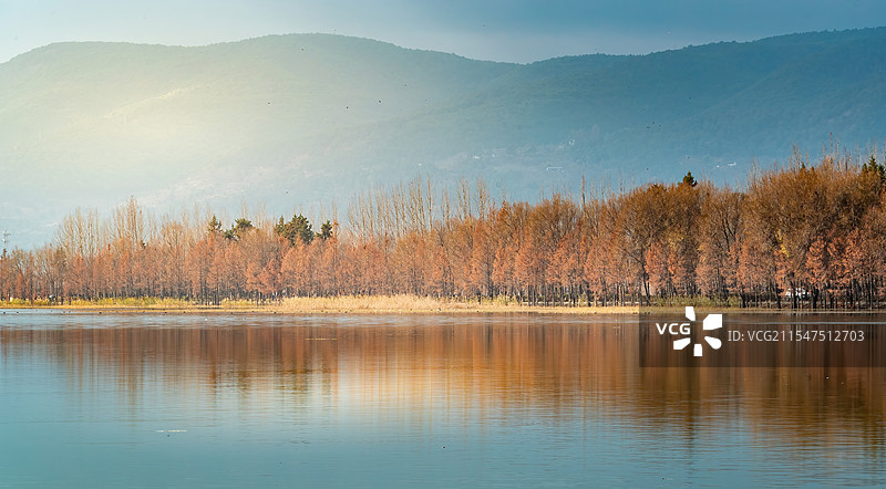 大理洱源县茈碧湖风光图片素材