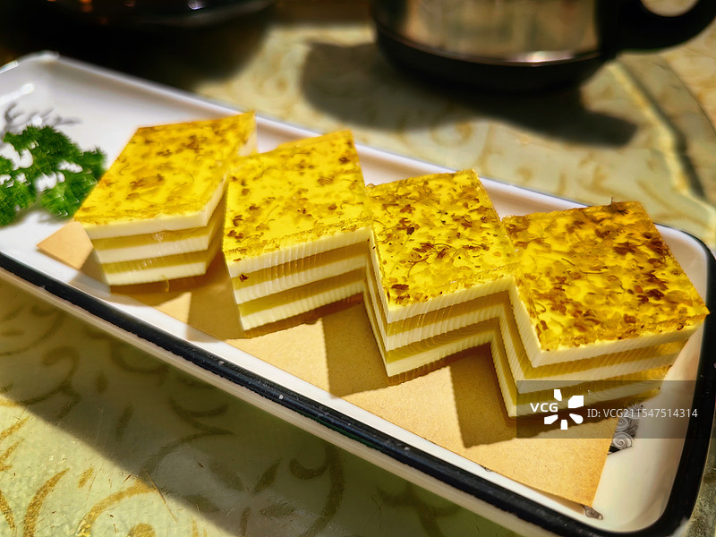 桂花糕图片素材