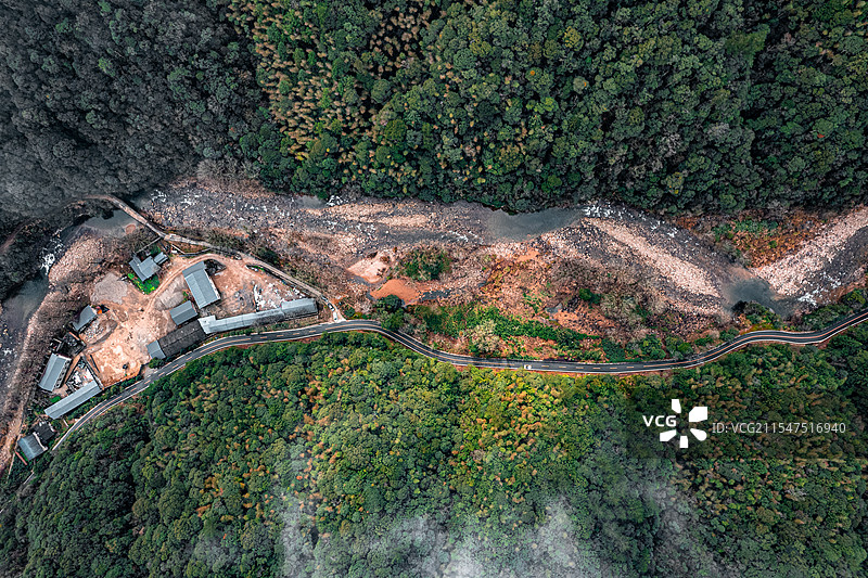 水墨浸染·武夷山图片素材