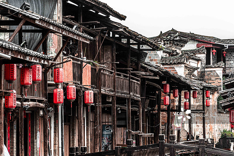 水墨浸染·武夷山图片素材