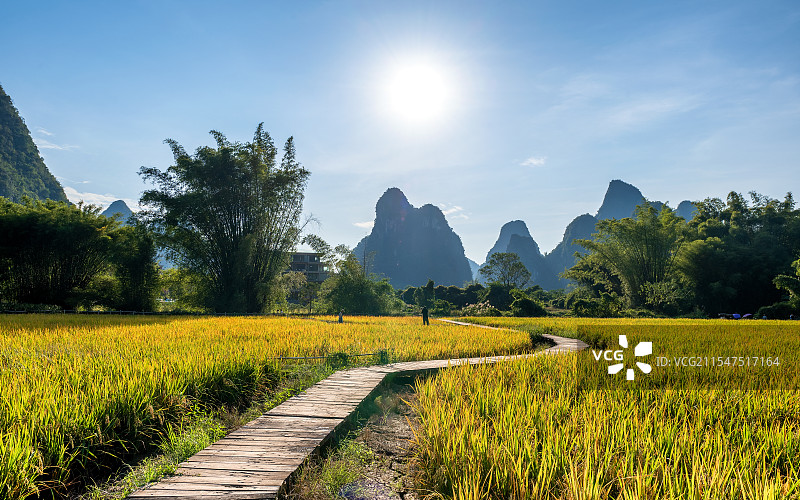 田园风光图片素材