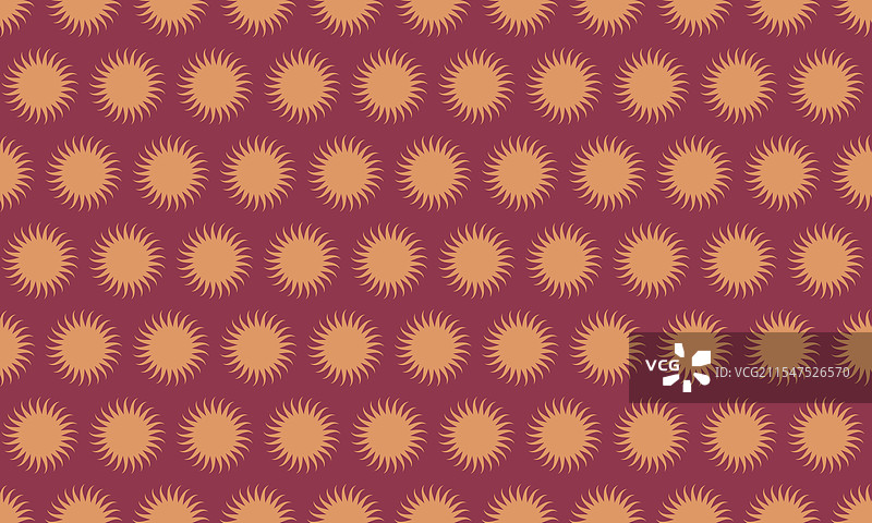 优雅的日光放射图案，温暖的陶土色图片素材