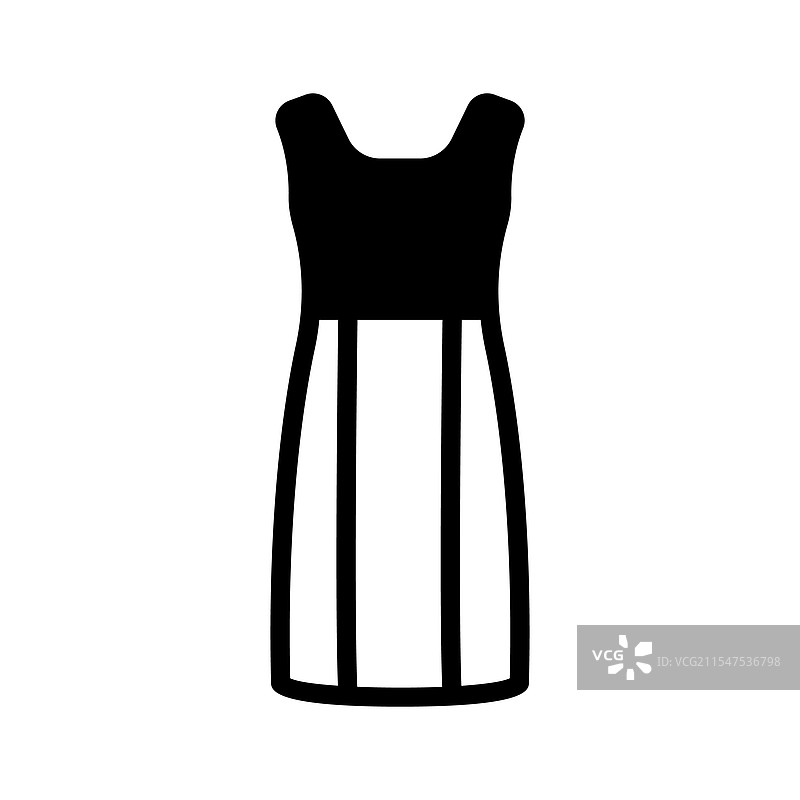 无袖连衣裙图片素材