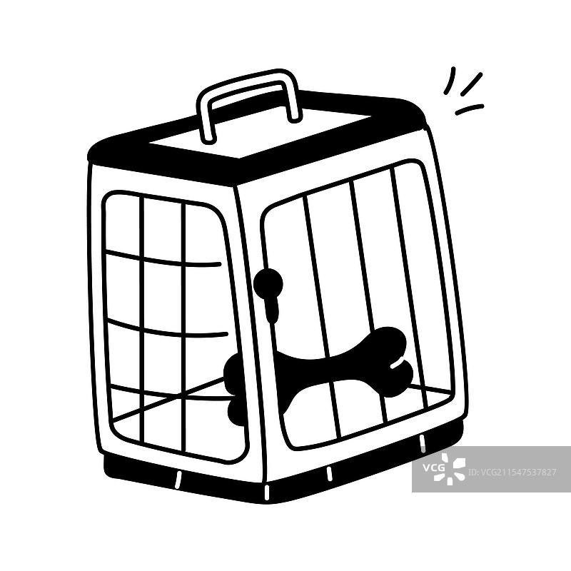 狗笼图片素材