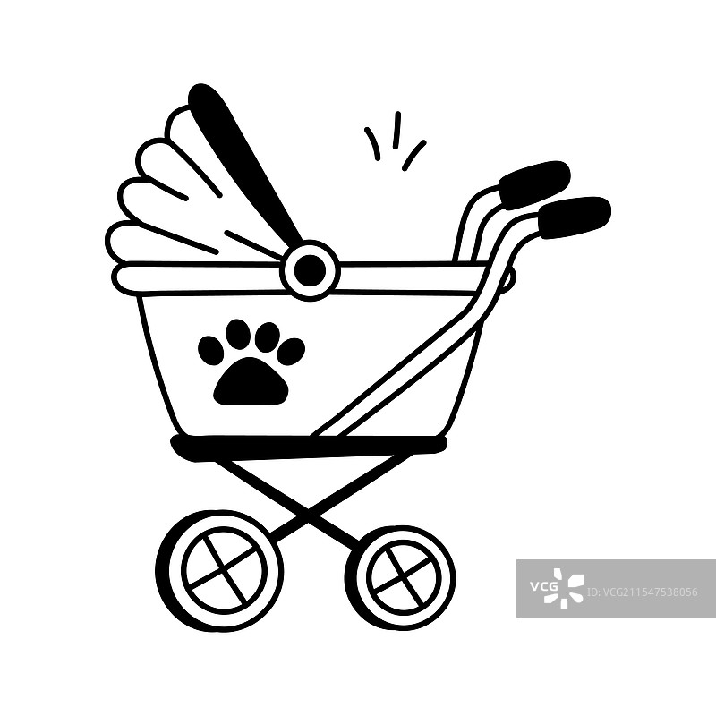 宠物推车图片素材