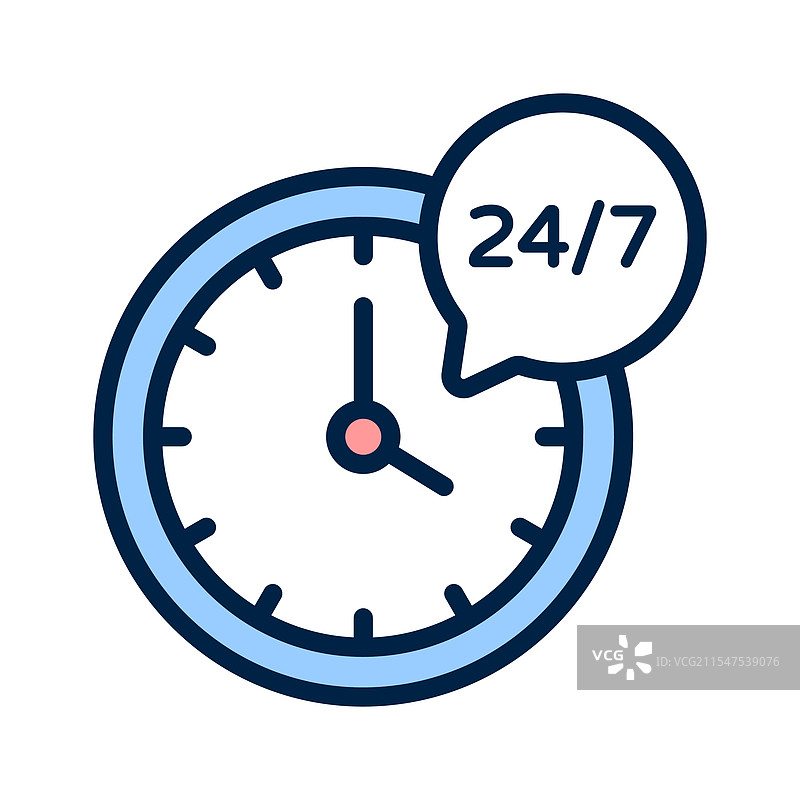 24小时服务图片素材