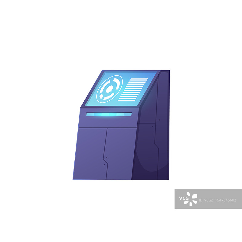 实验室电脑显示器与图表展示图片素材