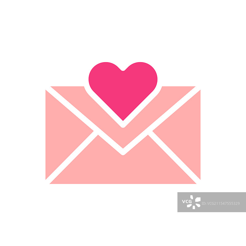 爱情信件图标 浪漫电子邮件 数字化图片素材