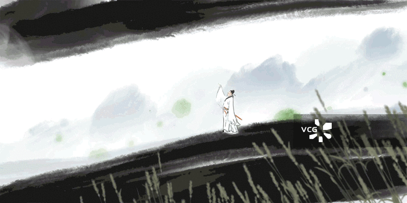 水墨，动画图片素材