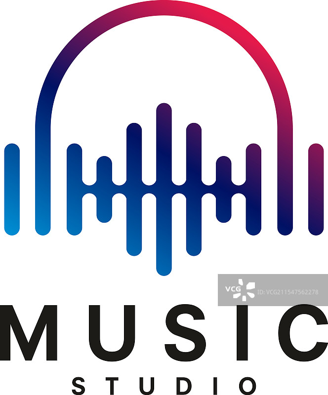 音乐标志概念设计图片素材