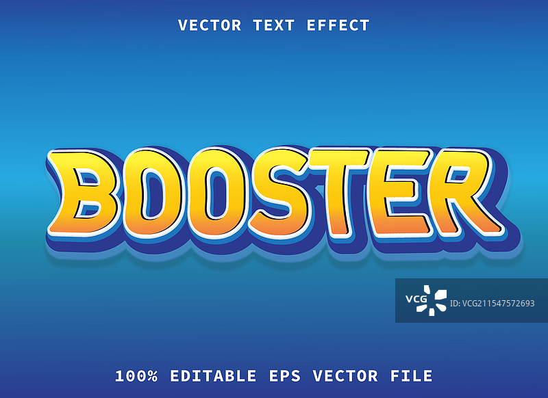 可编辑的增强文本效果图片素材