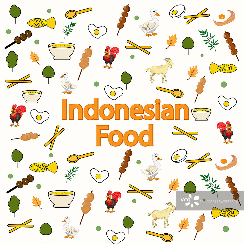 手绘无缝图案背景图片素材