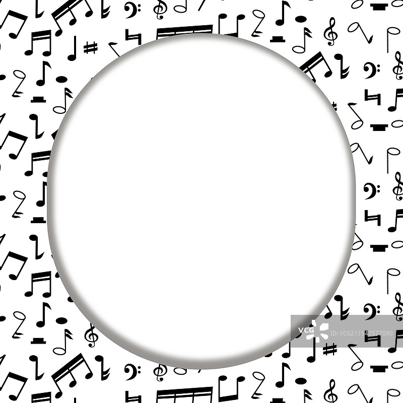 音乐框架模板图片素材