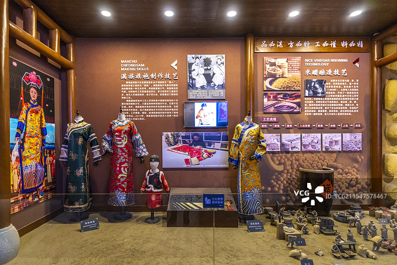 吉林市博物馆历史阵列图片素材