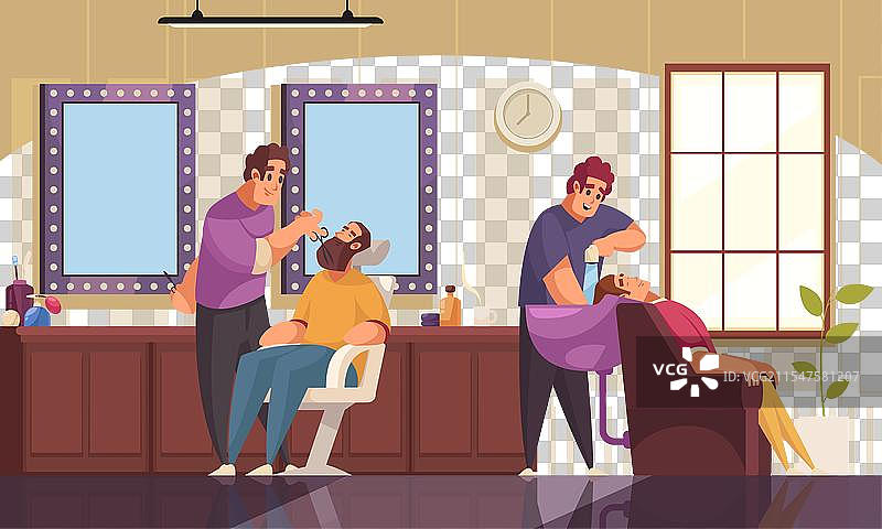 美容院化妆作品图片素材