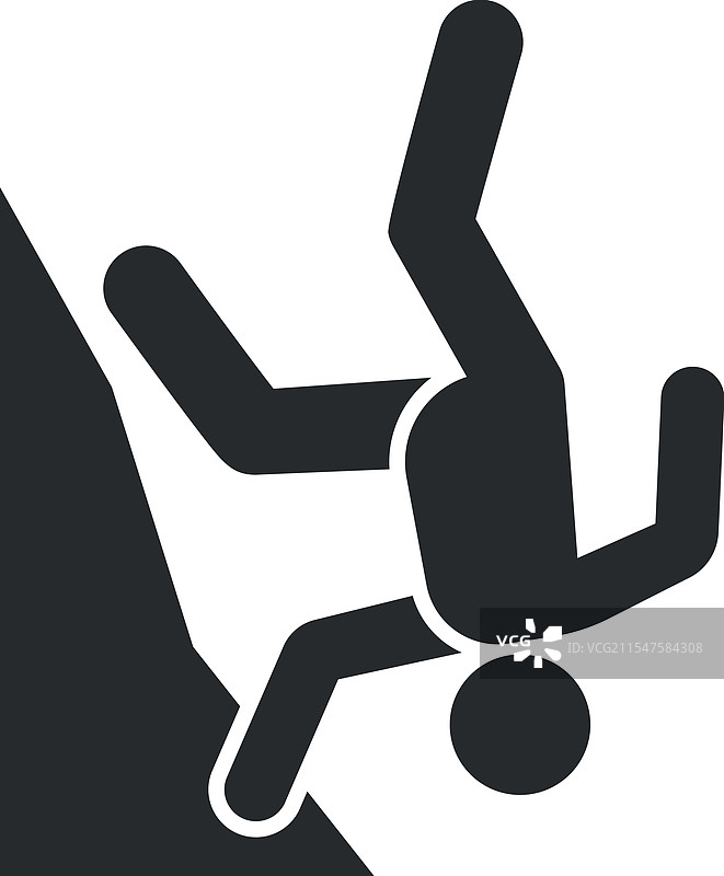 注意高处坠落图片素材