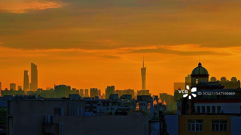 《魔法天空》广州小蛮腰图片素材