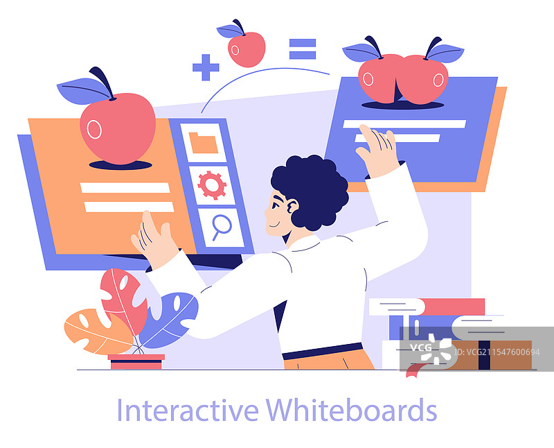 教育科技扁平化设计图片素材