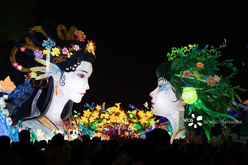 第31届自贡国际恐龙灯会图片素材