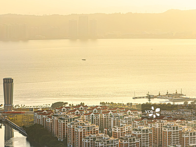中信海滨花园 汕头内海湾对开海面 珠港新城西侧 海滨路 礐石风景区图片素材