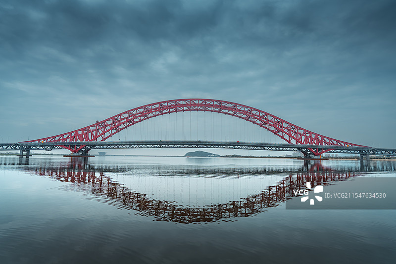 浙江宁波梅山红桥图片素材