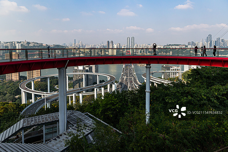 重庆铜元之光观景平台图片素材