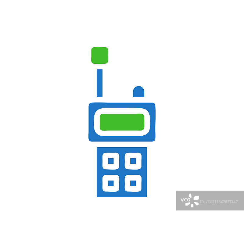 对讲机图标通信设备图片素材