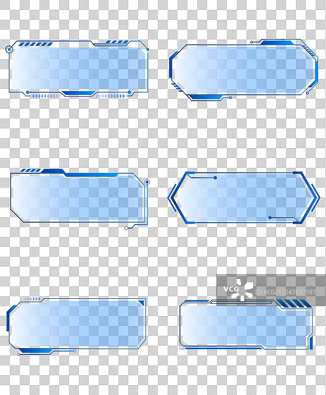 科技效果边框图片素材