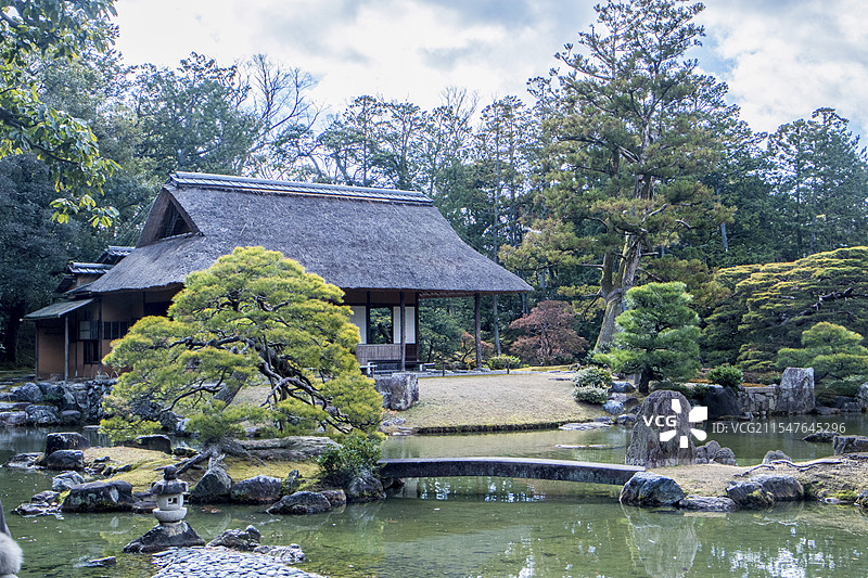 京都桂离宫图片素材