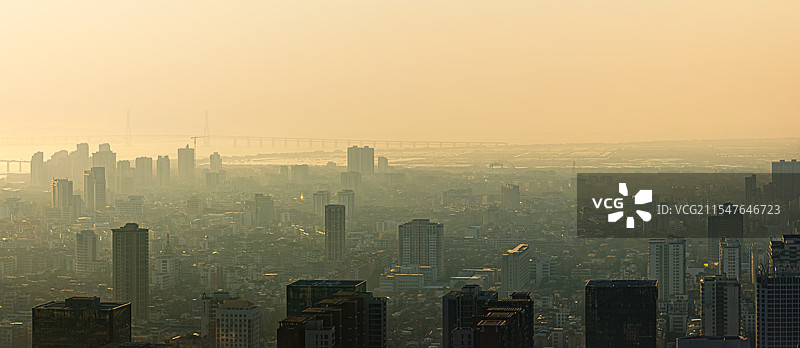 汕头市金平区 汕头老城区 牛田洋快速通道 牛田洋特大桥图片素材