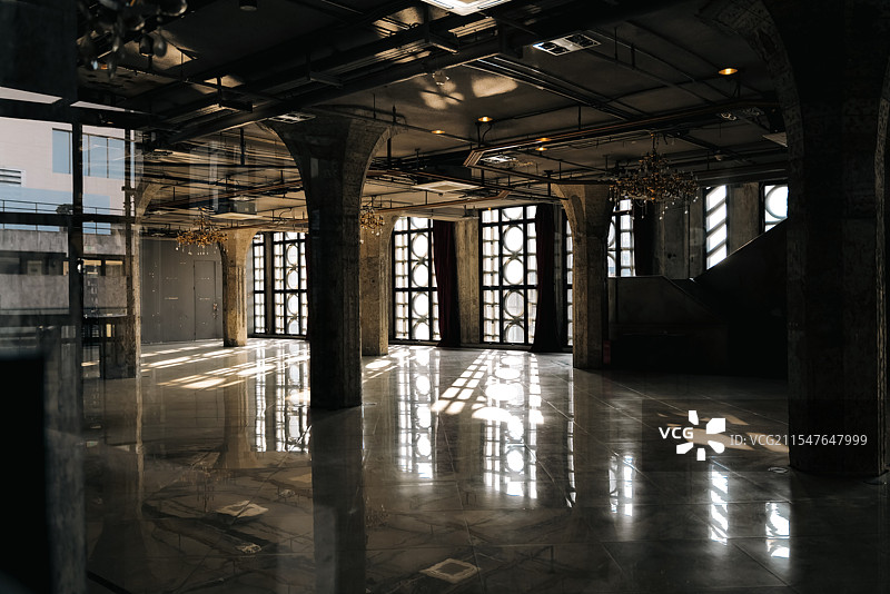 老建筑光影～1933老场坊 闹市中曾经的宰牛场图片素材