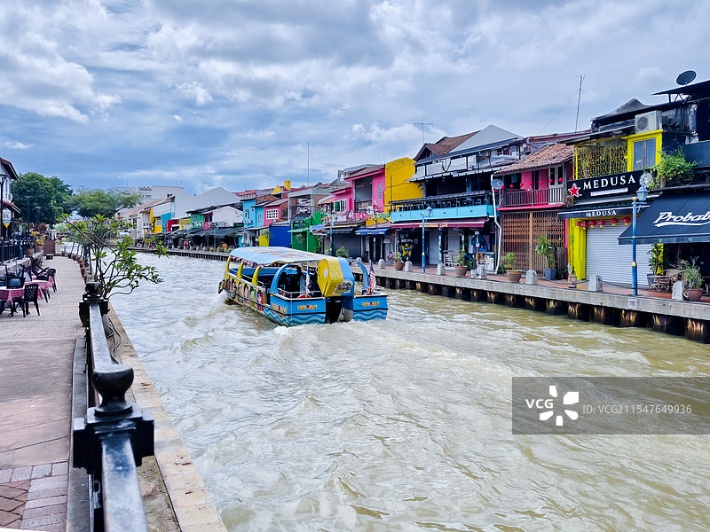 马六甲古运河图片素材