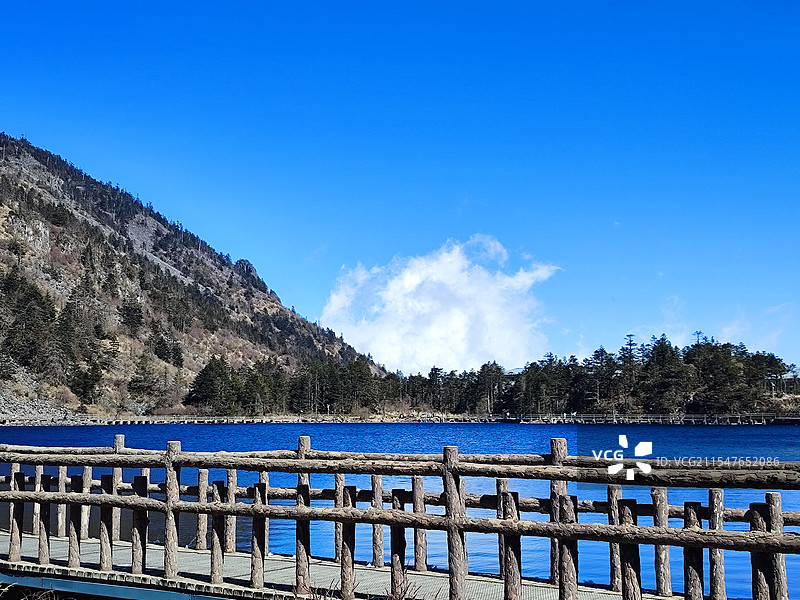 螺髻山图片素材