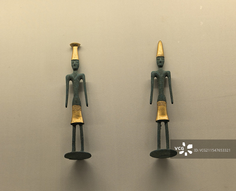 腓尼基铜人像（复制品） 摄于上海世博会博物馆，捐赠方：上海世博会黎巴嫩馆）图片素材