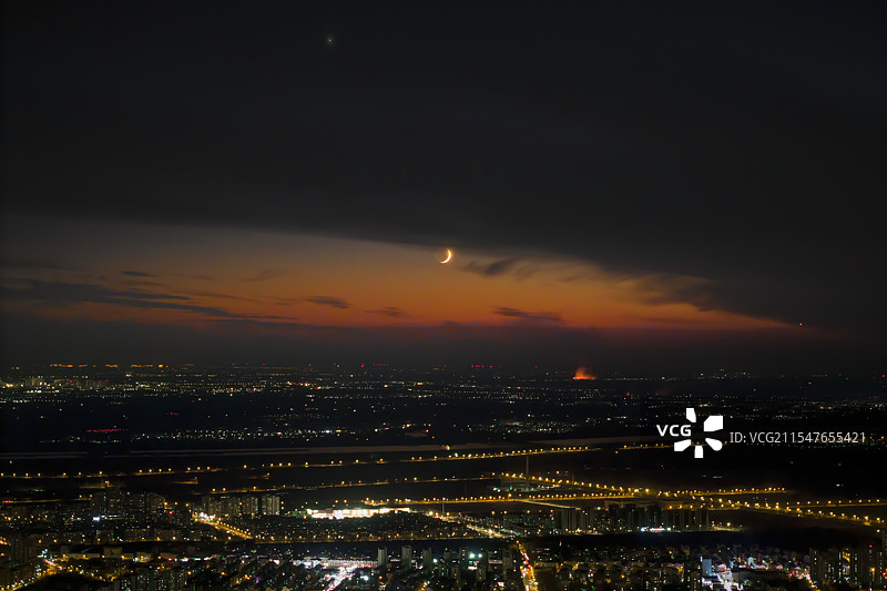 上玄月图片素材